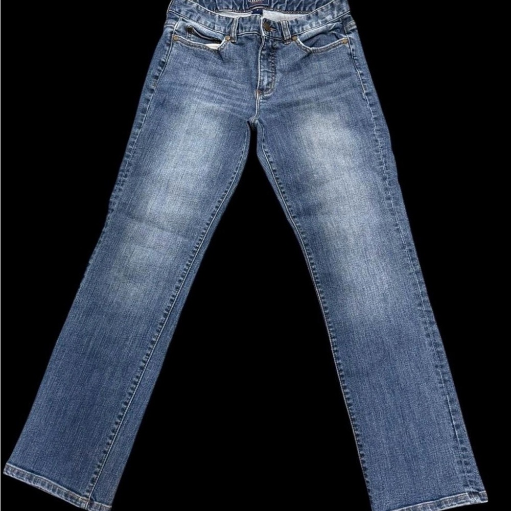 Classic Women's Blue Straight-Leg Jeans